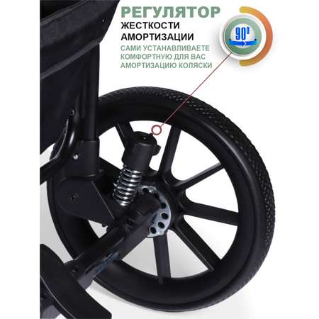 Коляска прогулочная BabyCare Venga Оливковый