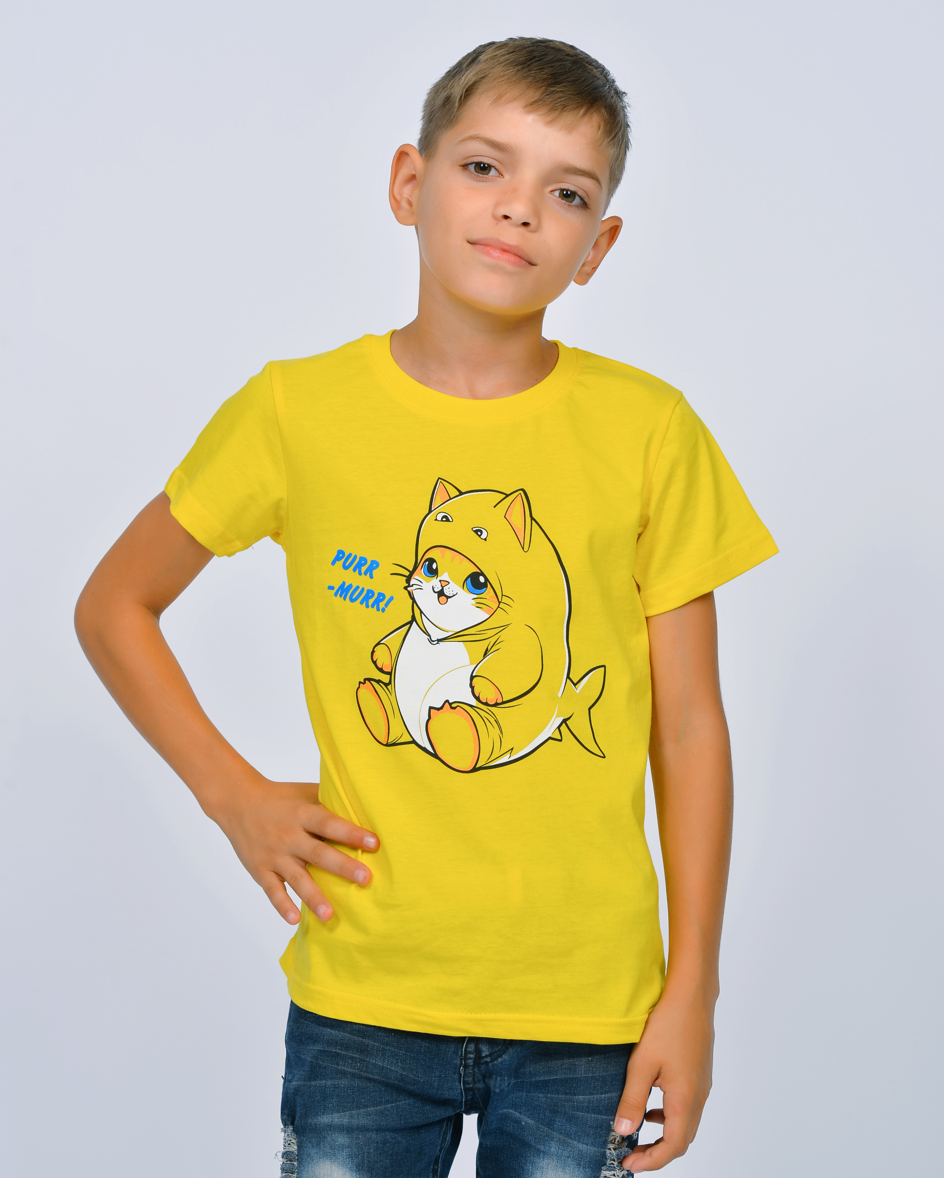 Футболка Lets Go 51379-желтый - фото 5