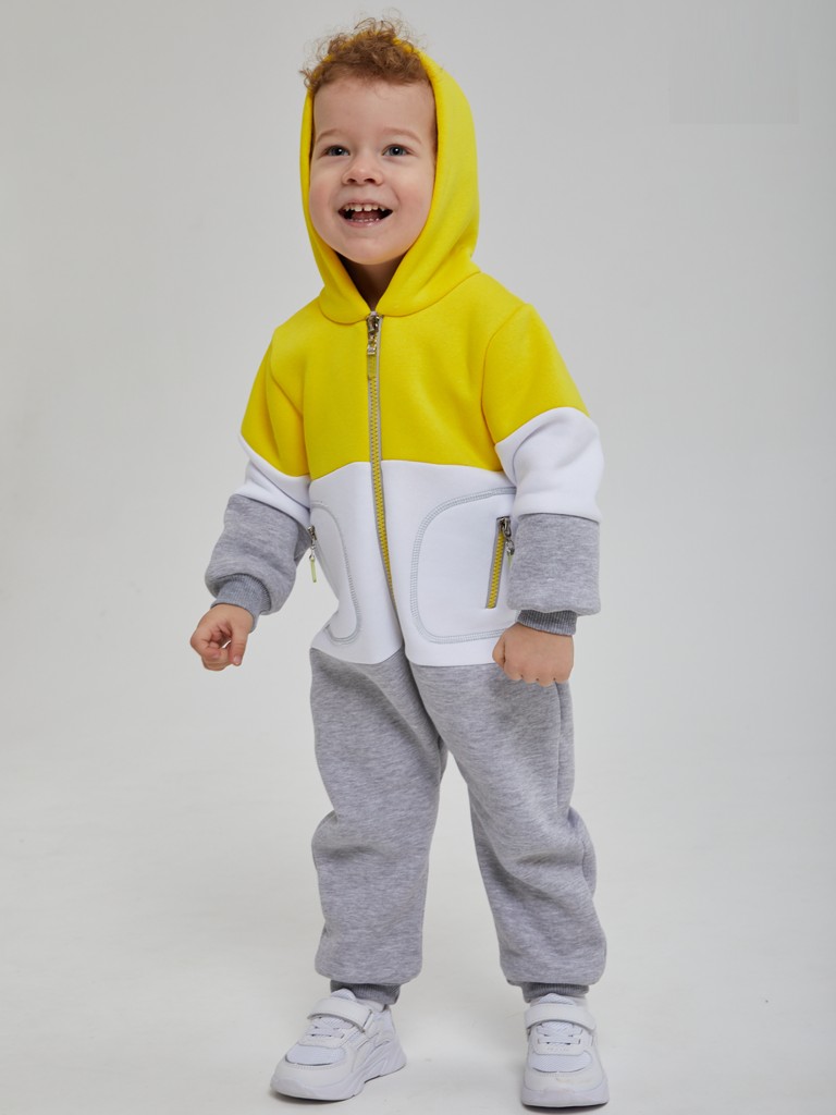 Комбинезон Лапушка 103ф Желтый - фото 1