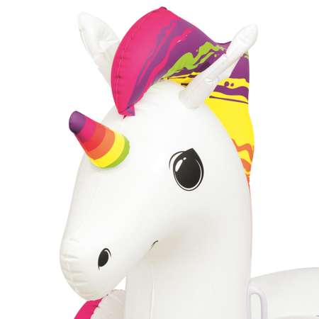 Игрушка для катания верхом Bestway Единорог 140 х 140 см заплатка
