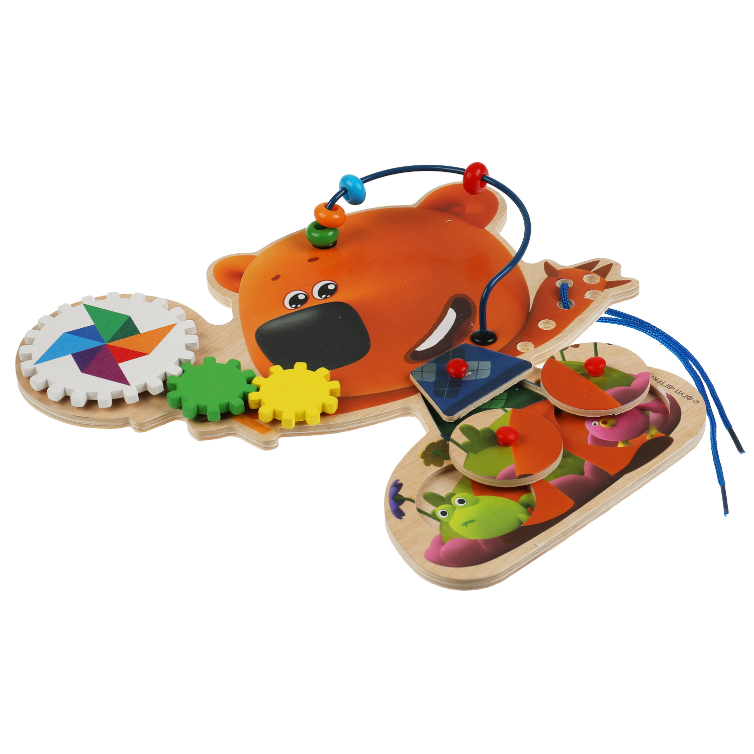 Игрушка Буратино бизиборд Ми-ми-мишки Кеша - фото 3