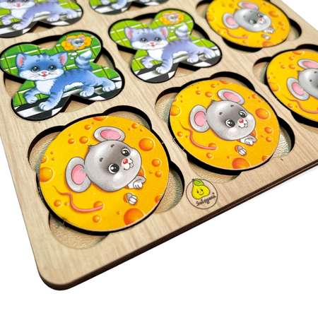 Игрушка ЯиГрушка сортер Кошки Мышки