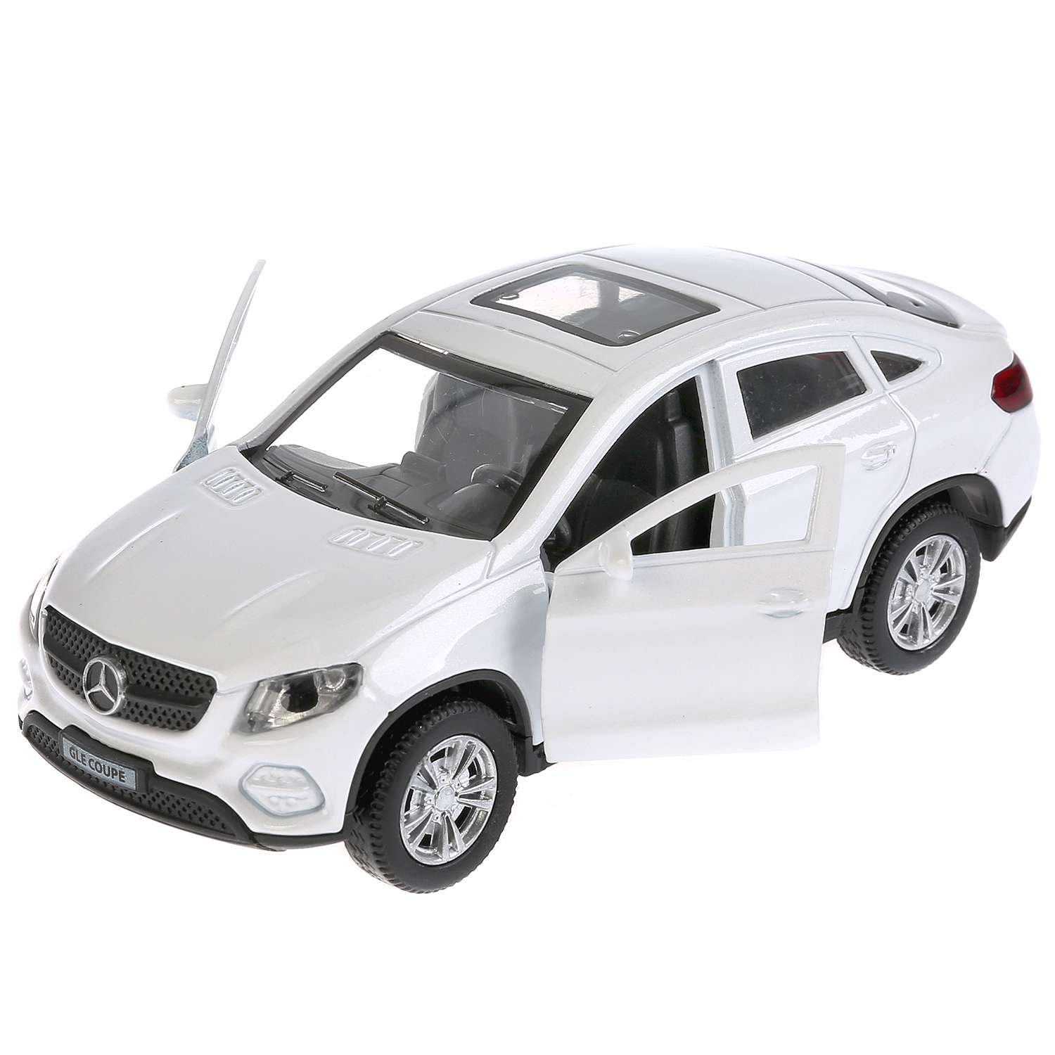 Автомобиль Технопарк Mercedes белый 267170 - фото 3