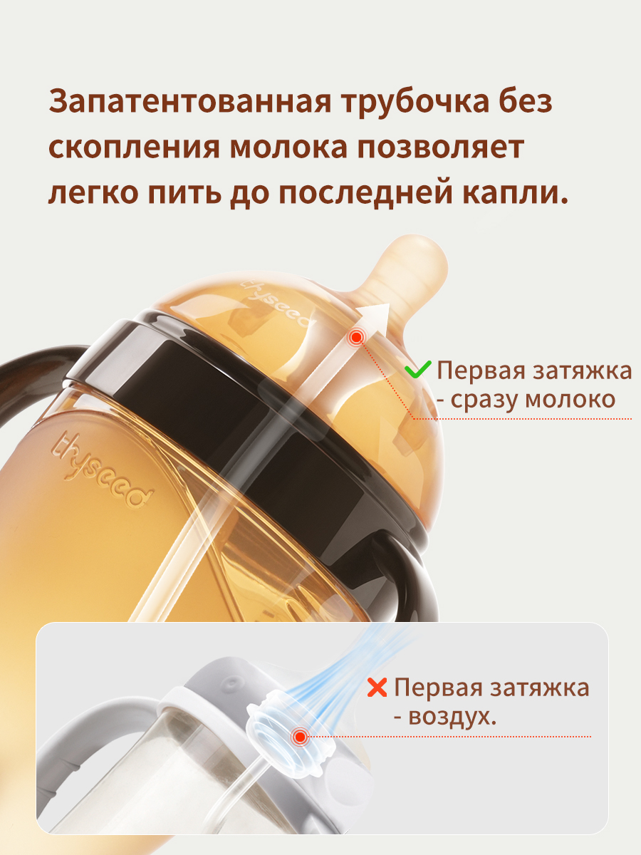 Бутылочка thyseed Natural Feeling 240 мл - фото 12