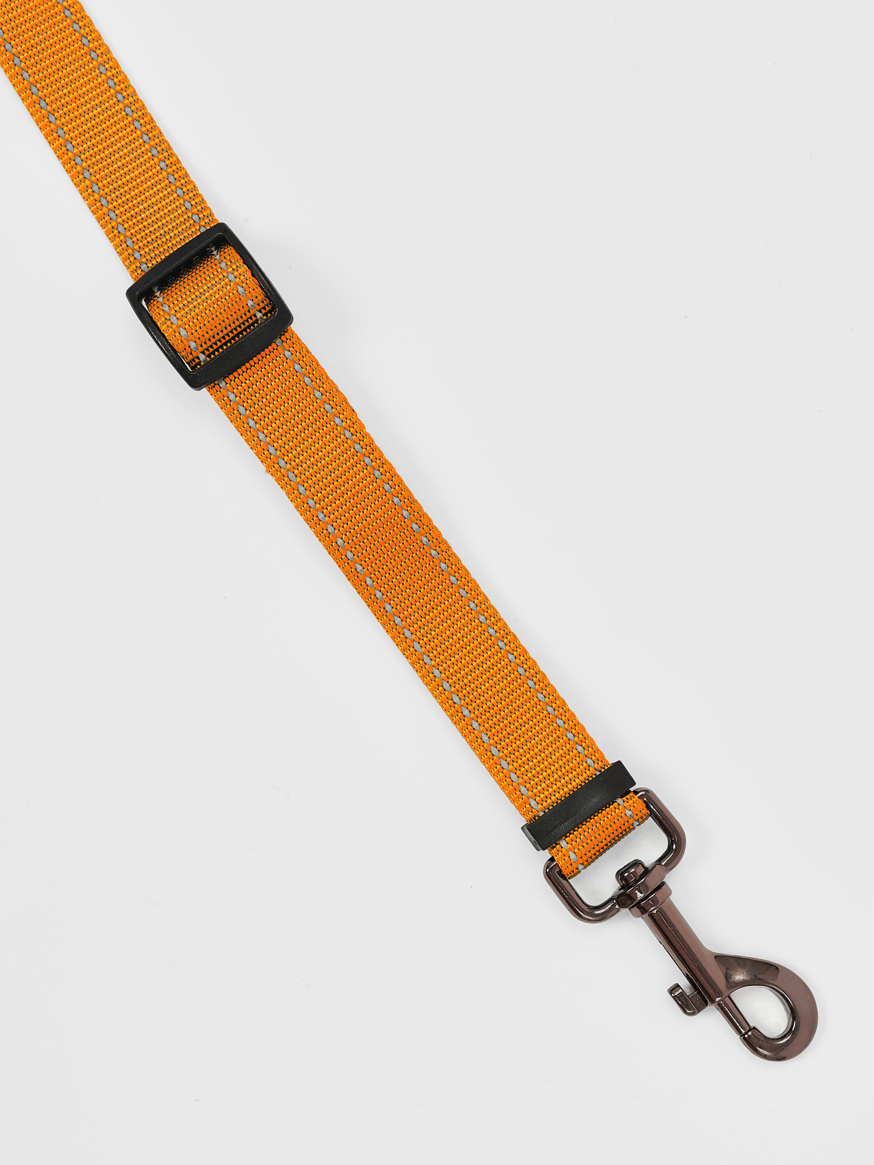 Поводок для собак с неопреновой ручкой Easy Pets 211 цвет Оранжевый р-р M 2см 210см - фото 14