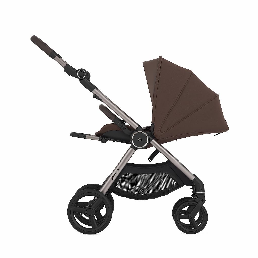 Коляска 2в1 Anex IQ Premium коричневый - фото 8