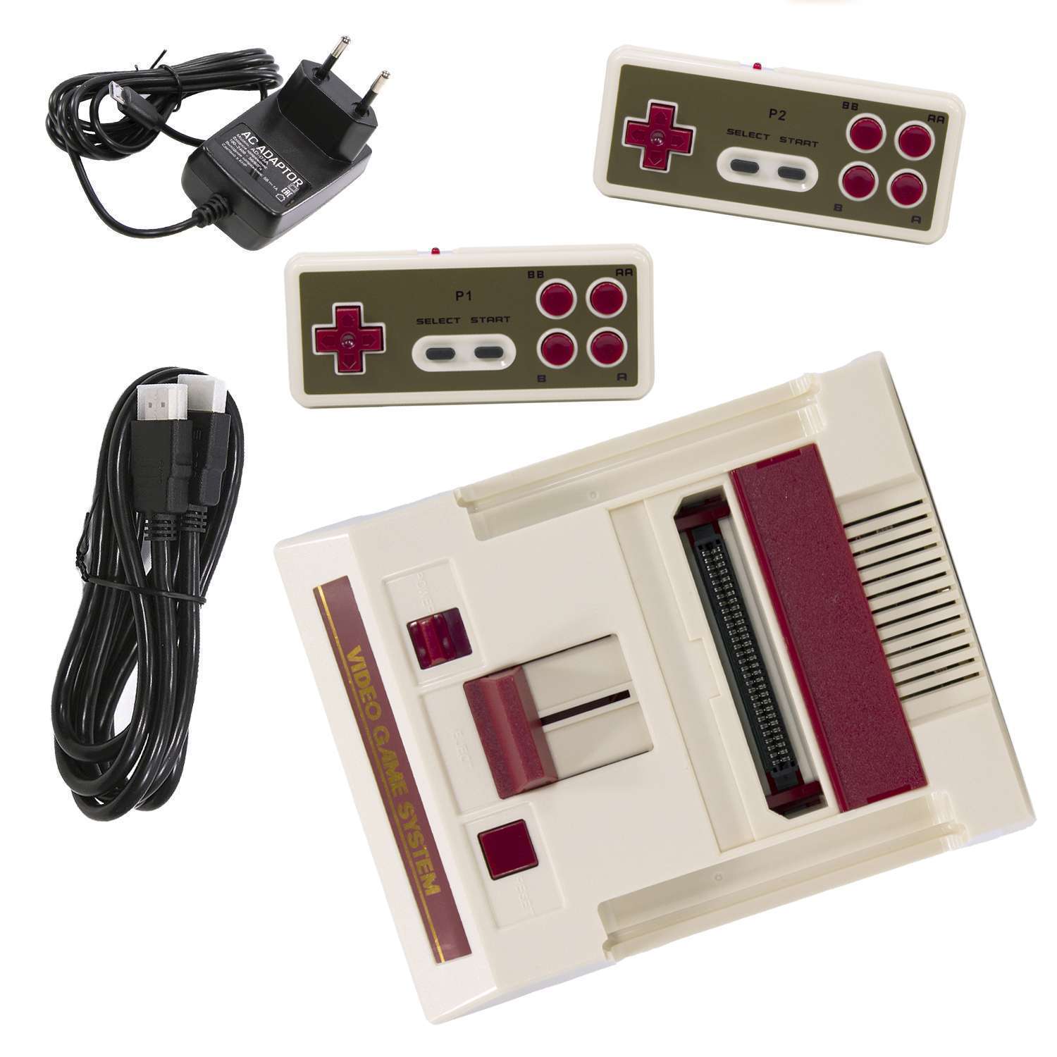 Игровая приставка Retro Genesis 8 Bit HD Wireless + 300 игр(модель:C-37,Серия:С-30,HDMIкабель,2беспров. джойст.) - фото 1