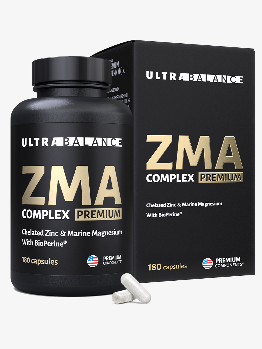 Изображение товара ZMA Complex Premium от UltraBalance - Мультивитамины для мужчин - 180 капсул