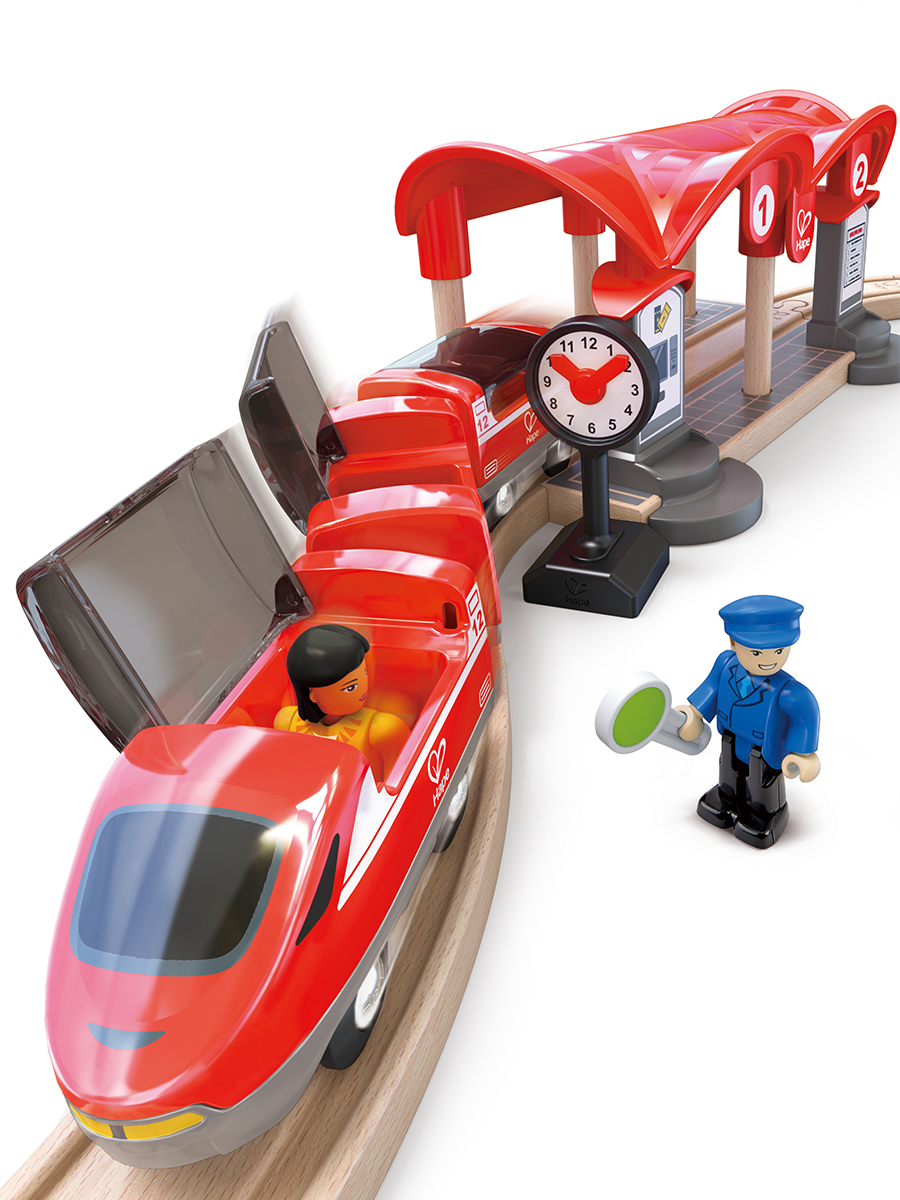 Набор железнодорожный Hape E3730_HP - фото 11