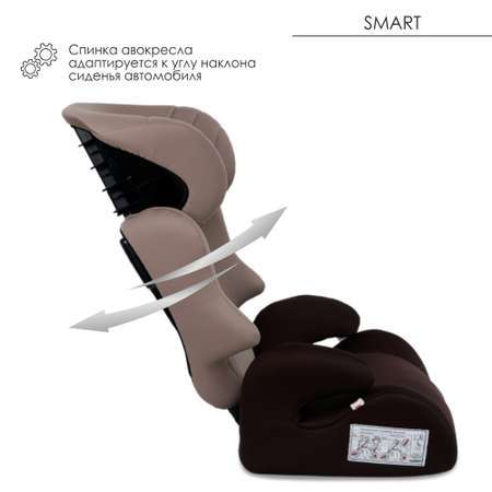 Автокресло Babyton Smart Mokko 2/3 (15-36 кг)