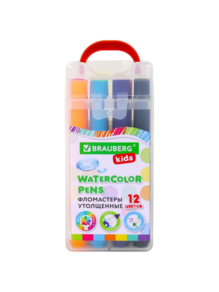 Фломастеры Brauberg 12 цв. - фото 7