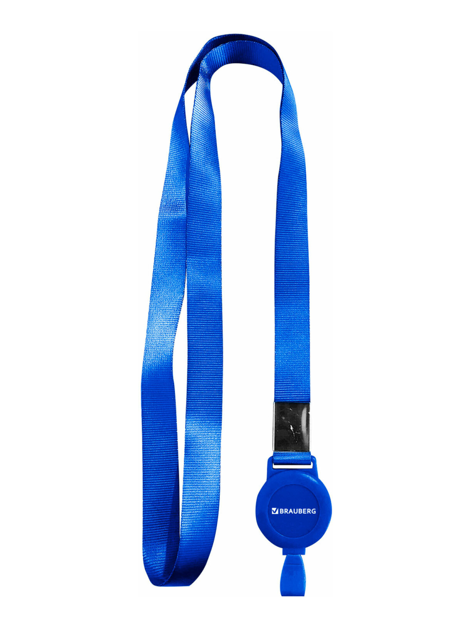 Держатель для бейджа Brauberg синий - фото 5