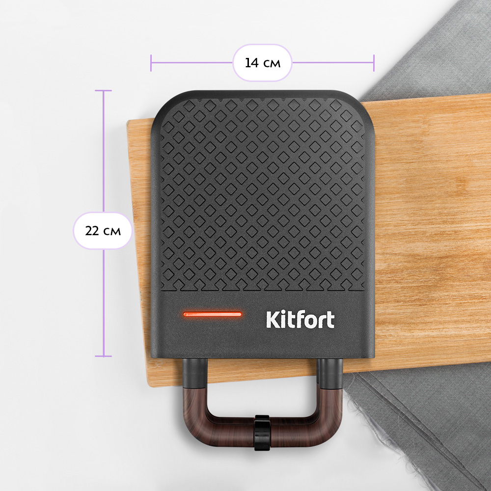 Вафельница KITFORT КТ-3652 - фото 5