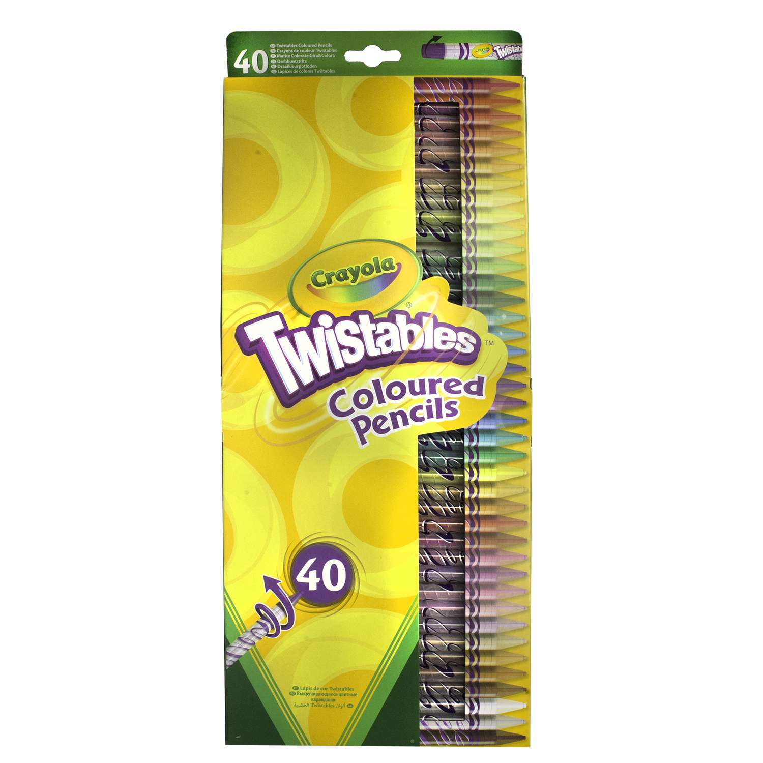 Карандаши цветные Crayola 40 шт. - фото 1