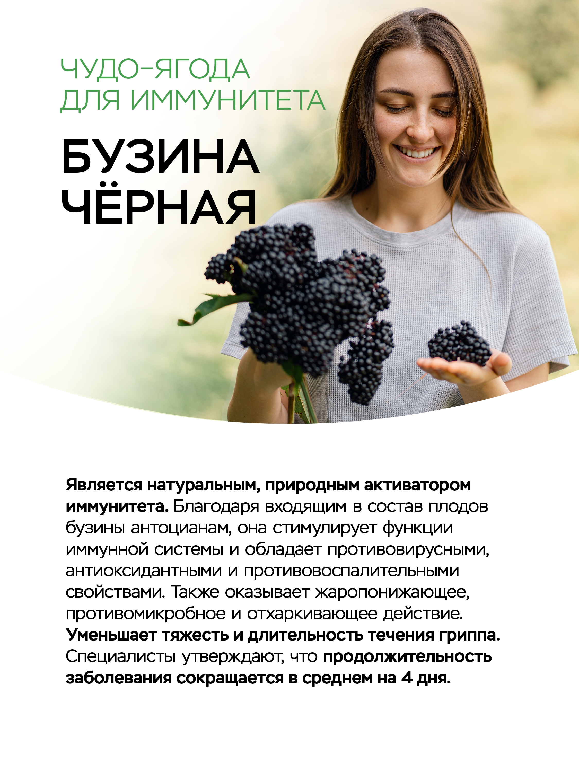 Жидкий коллоидный полиэкстракт VITAUCT Бузина Иммуно - фото 2