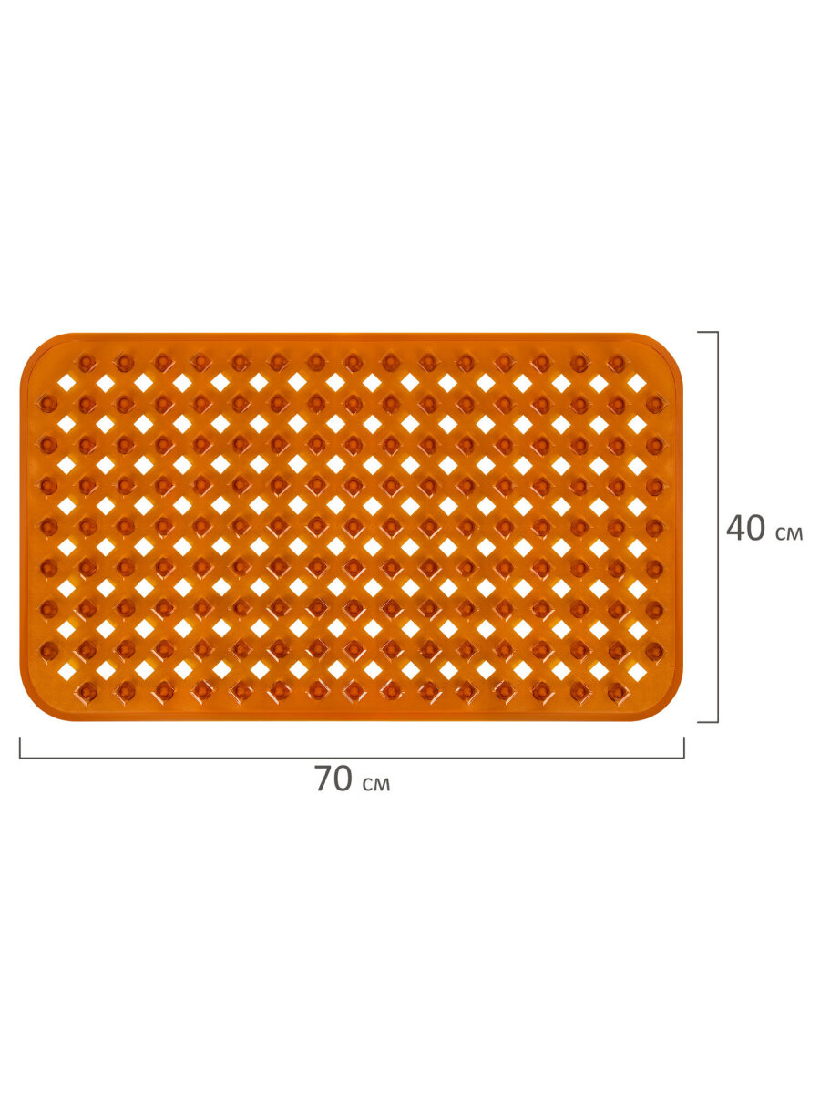 Коврик для ванной PRIMILA Квадраты 40 x 70 см - фото 9