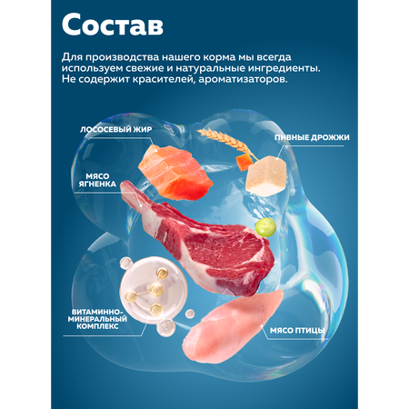 Корм сухой Зоогурман Sensitive Ягненок с рисом 2,2кг