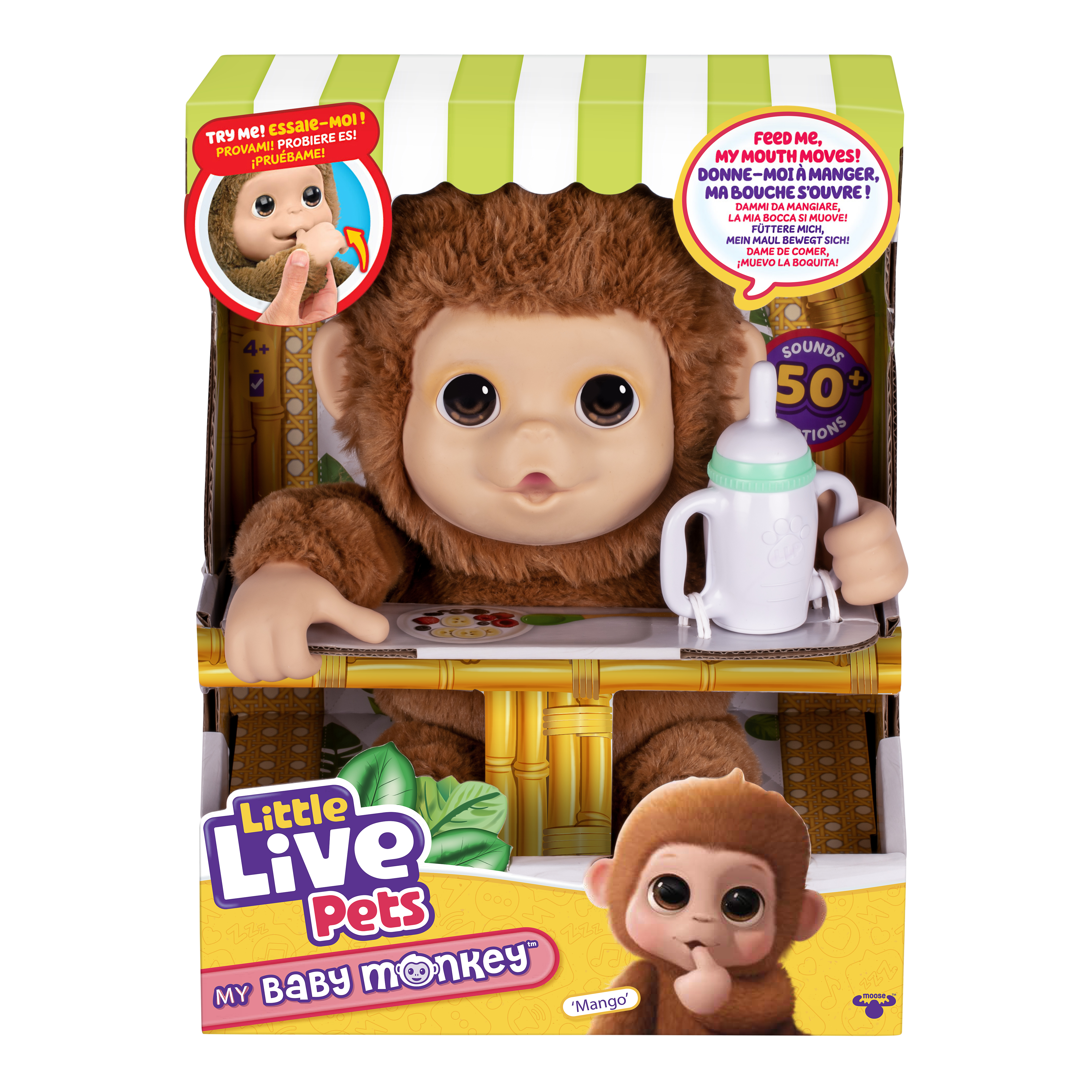 Игровой набор Moose Обезьянка - фото 3