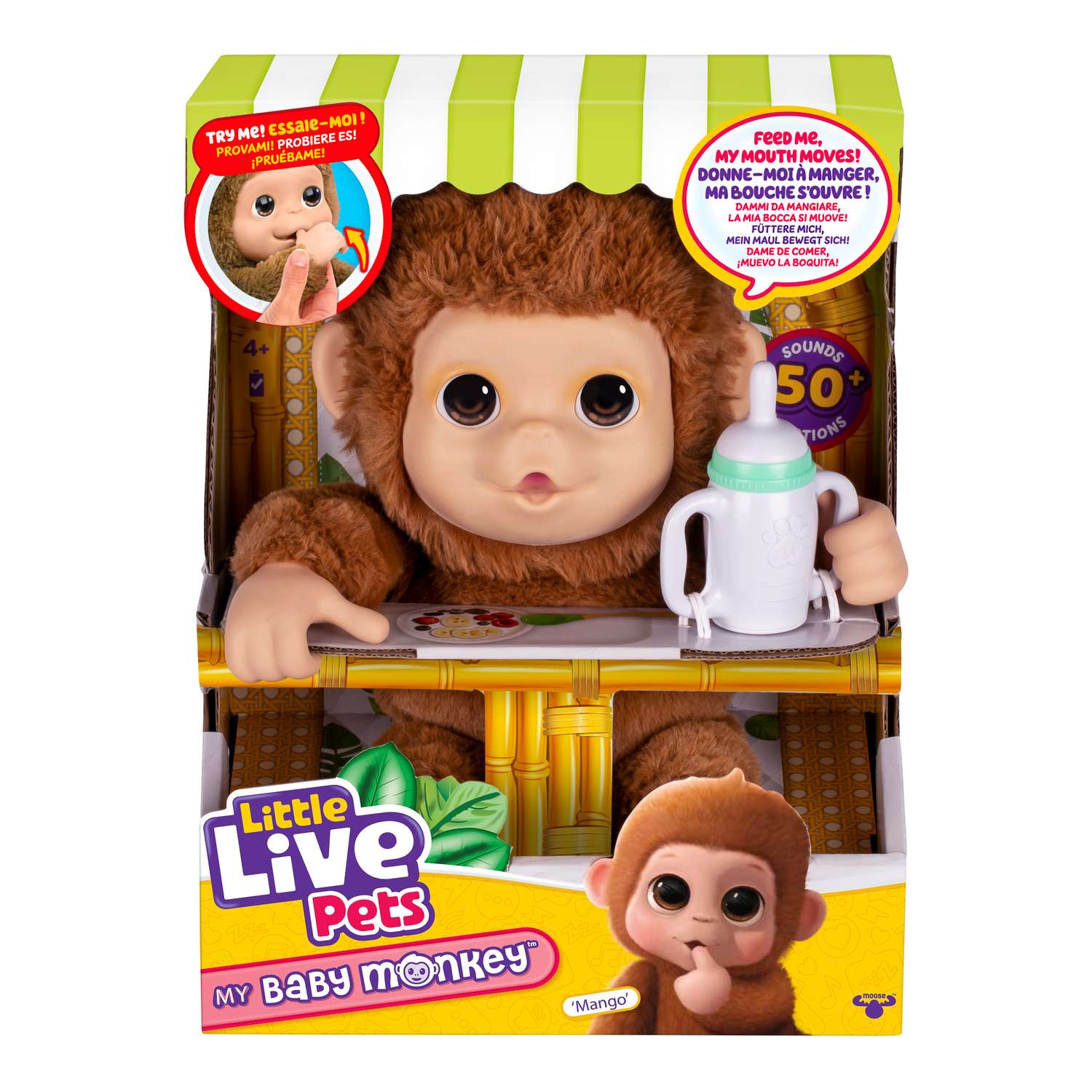 Игровой набор Moose Обезьянка - фото 3