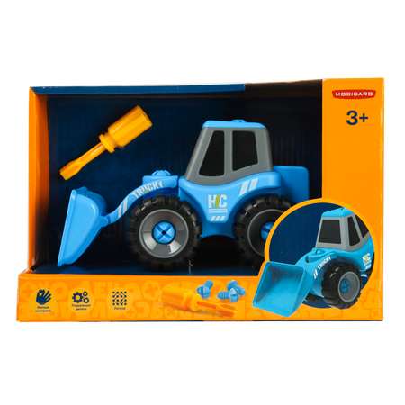 Конструктор Mobicaro Бульдозер сборная игровая модель