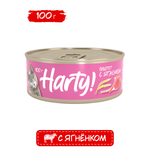 Корм для кошек Harty 100г паштет с ягненком для чувствительного пищеварения консервированный