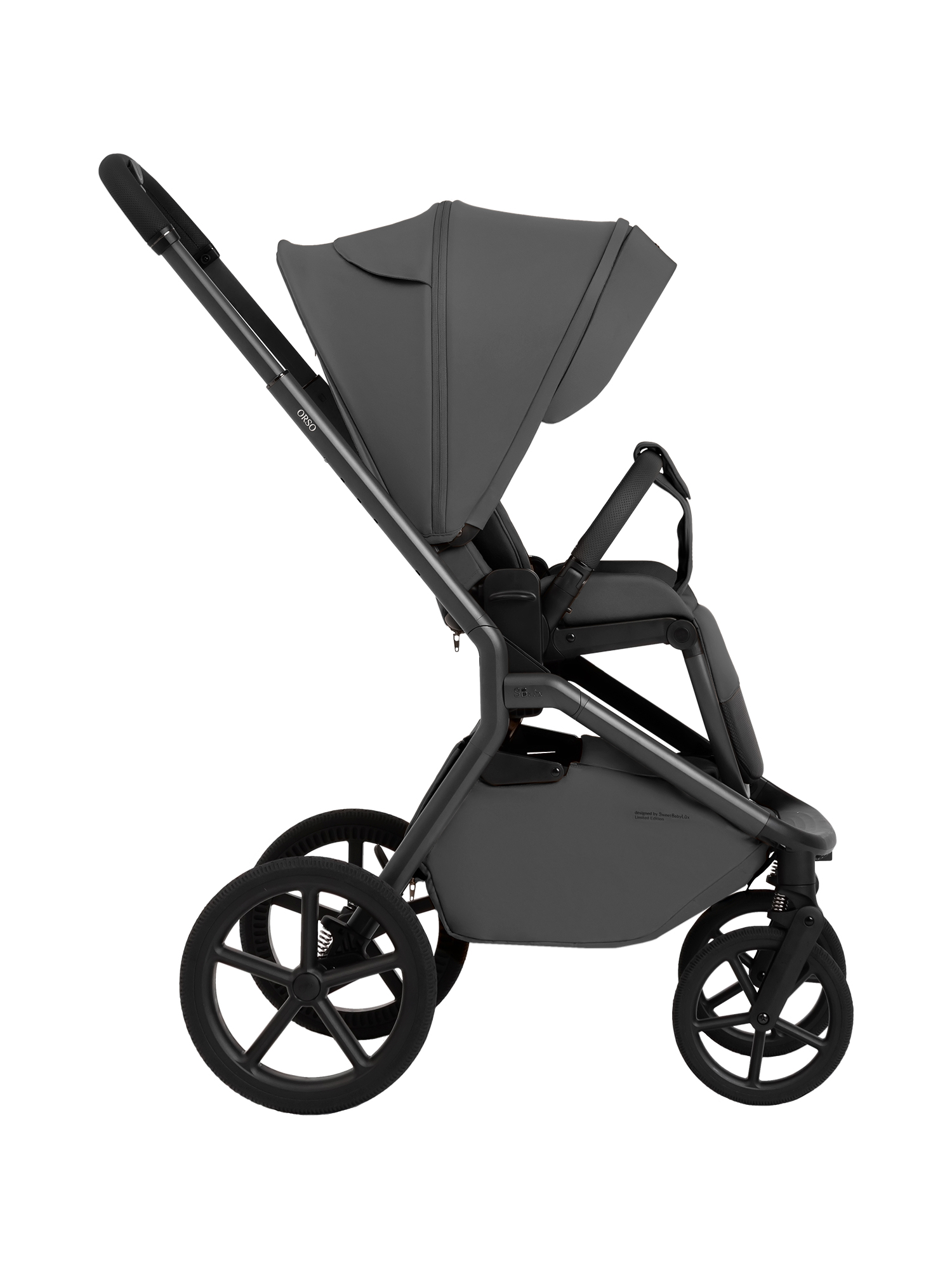 Коляска 2в1 Sweet Baby Orso Dark Grey серый - фото 34