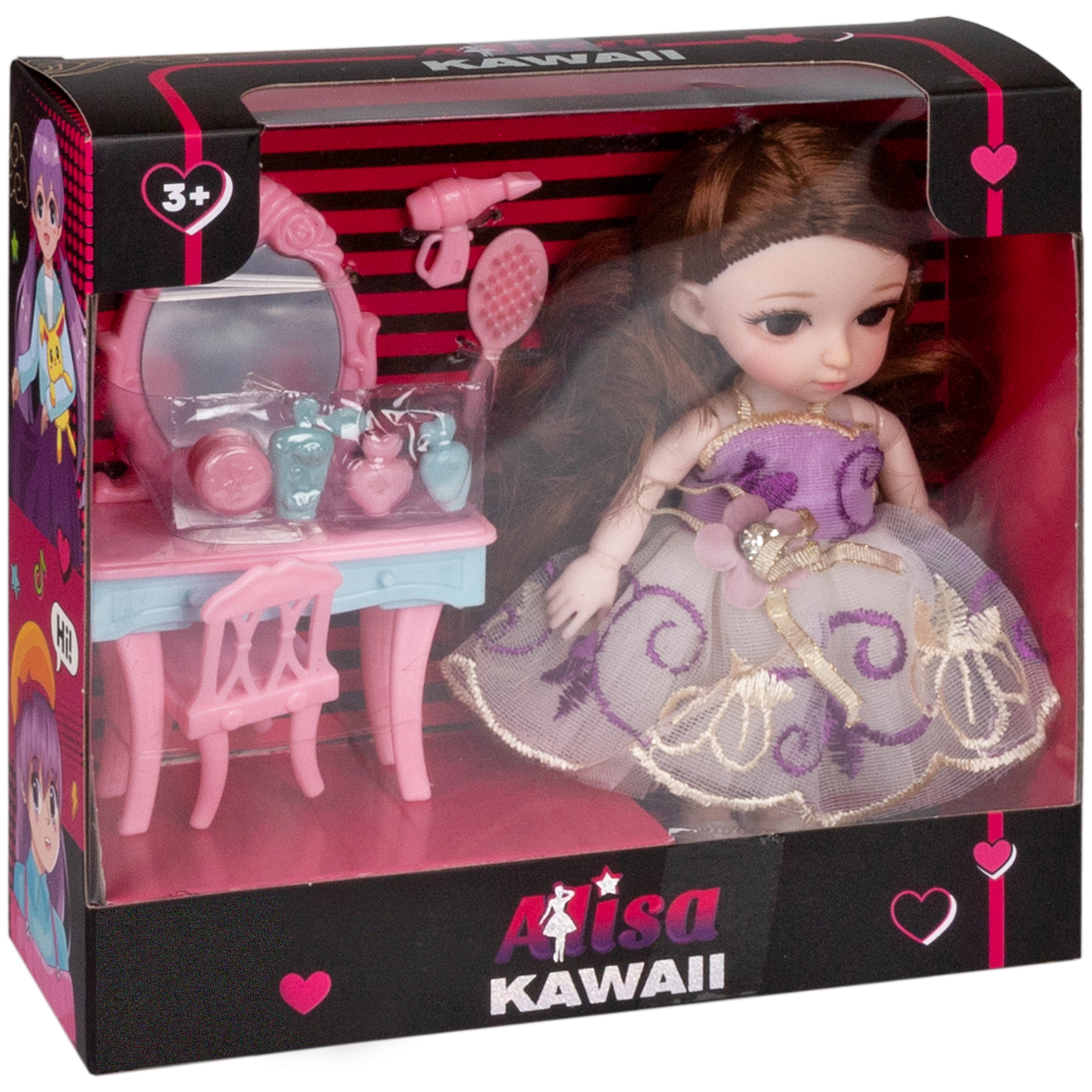 Кукла мини 1TOY Alisa Kawaii Т24356 - фото 16