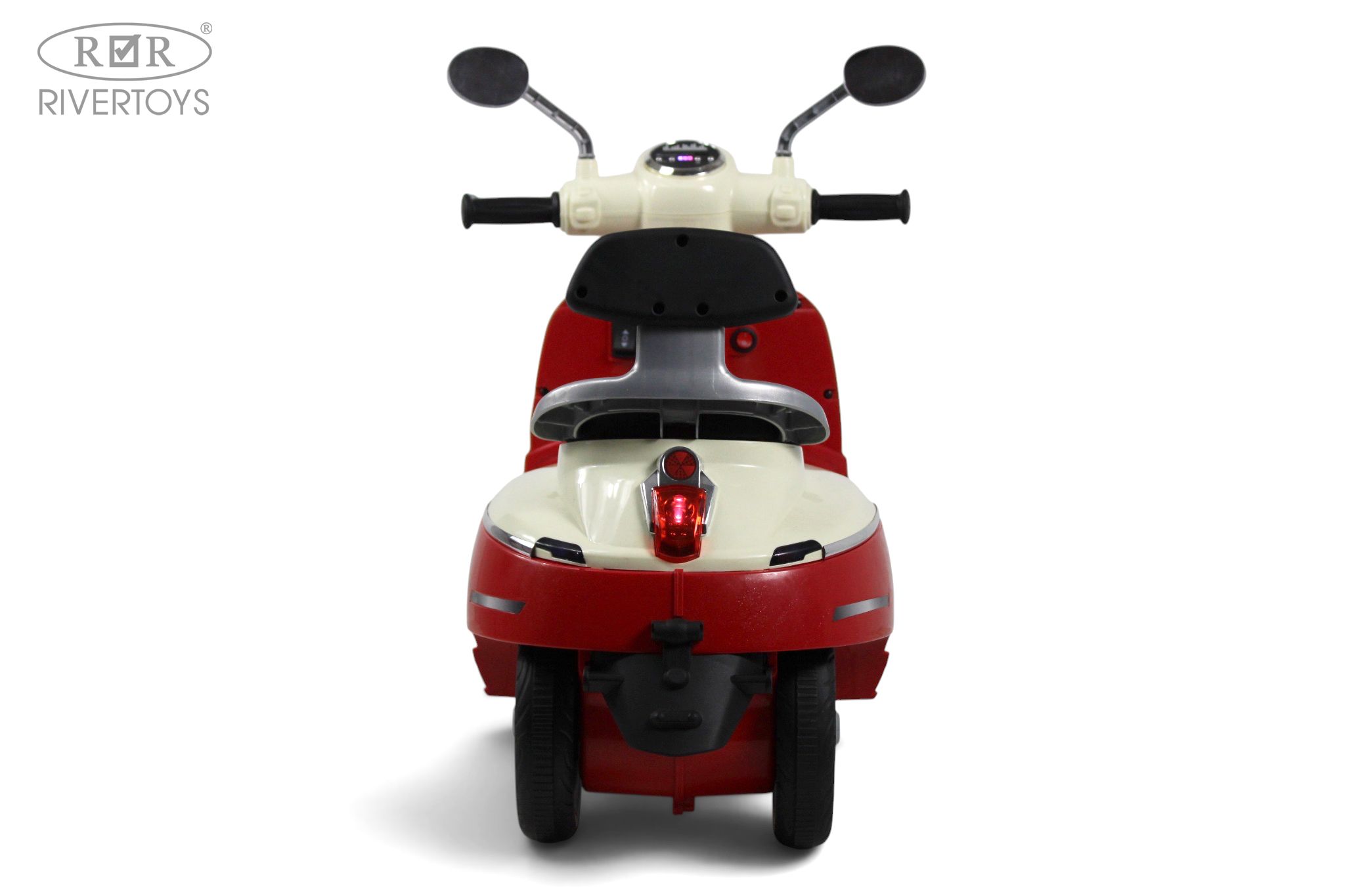 Электромотоцикл RIVERTOYS Z222ZZ-M-RED - фото 3