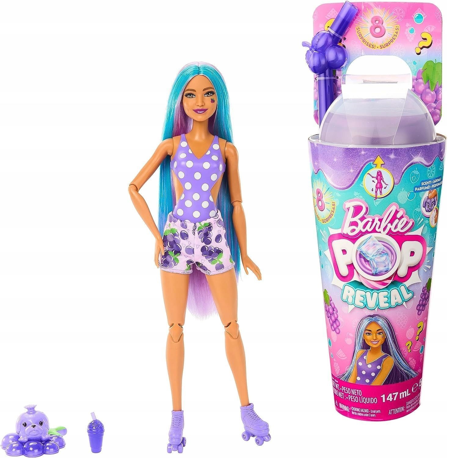 Кукла модельная Barbie Pop Reveal Сочные фрукты HNW44 - фото 1