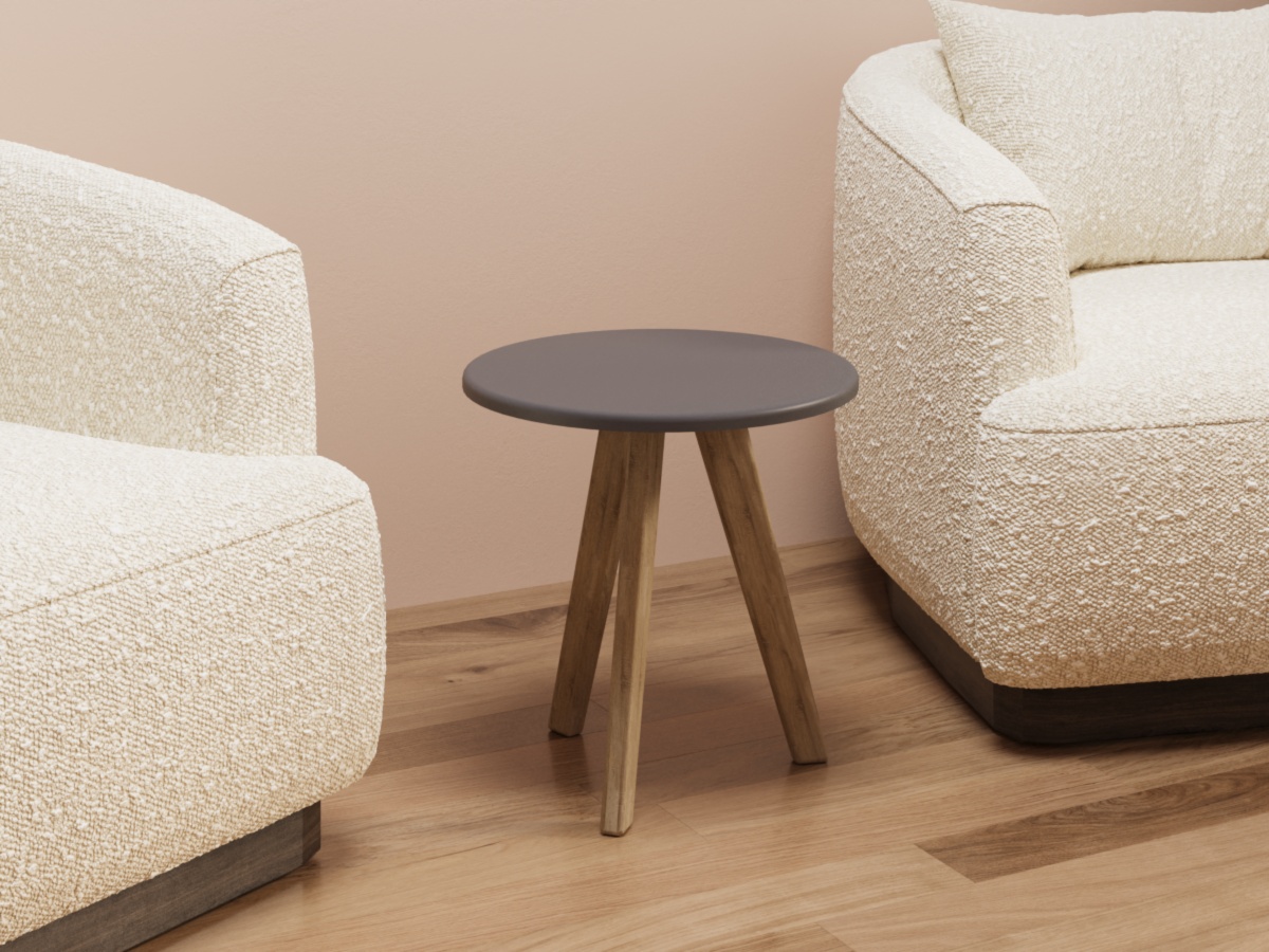 Стол журнальный SLINE Лиам Графит - фото 6