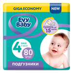 Подгузники Evy Baby L 80 шт.