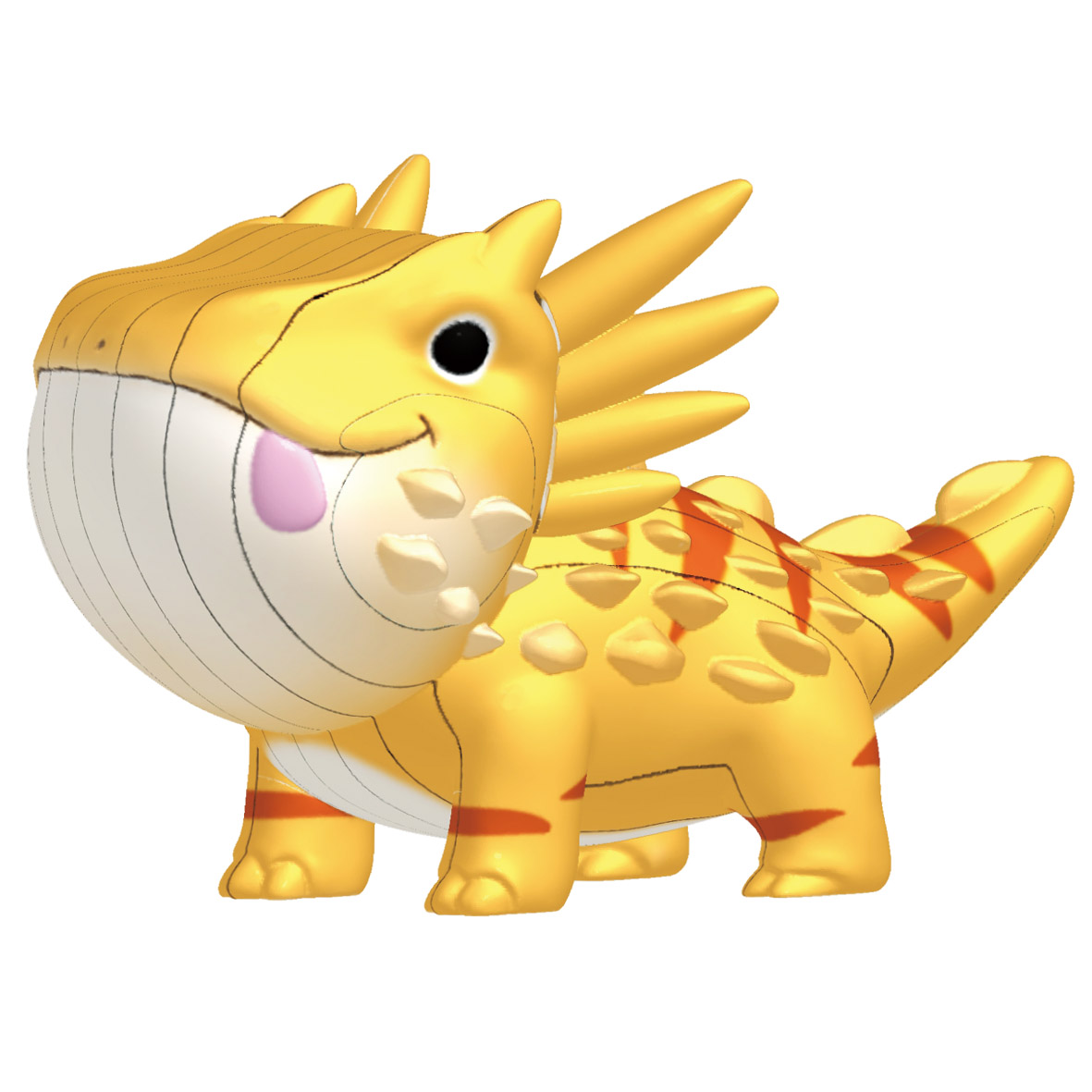 Конструктор СЛИПАРИКИ Рогатая ящерица 18 дет. - фото 3