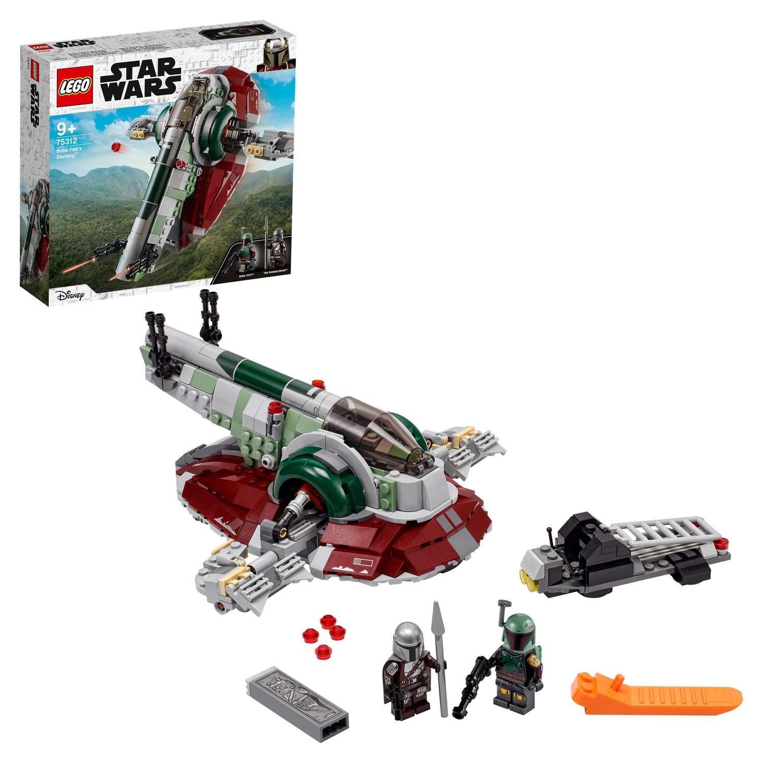 Конструктор LEGO Star Wars Звездолет Бобы Фетта - фото 1