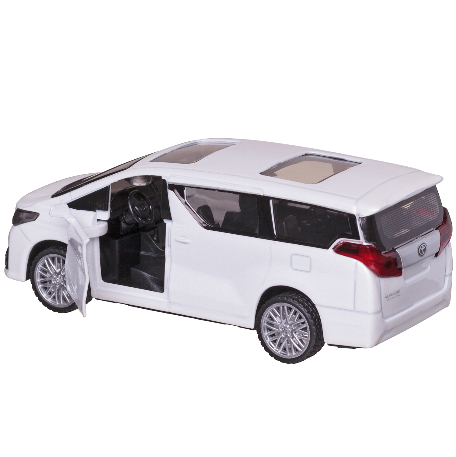 Автомобиль Abtoys Toyota MSZ 1:43 WE-15959W - фото 6