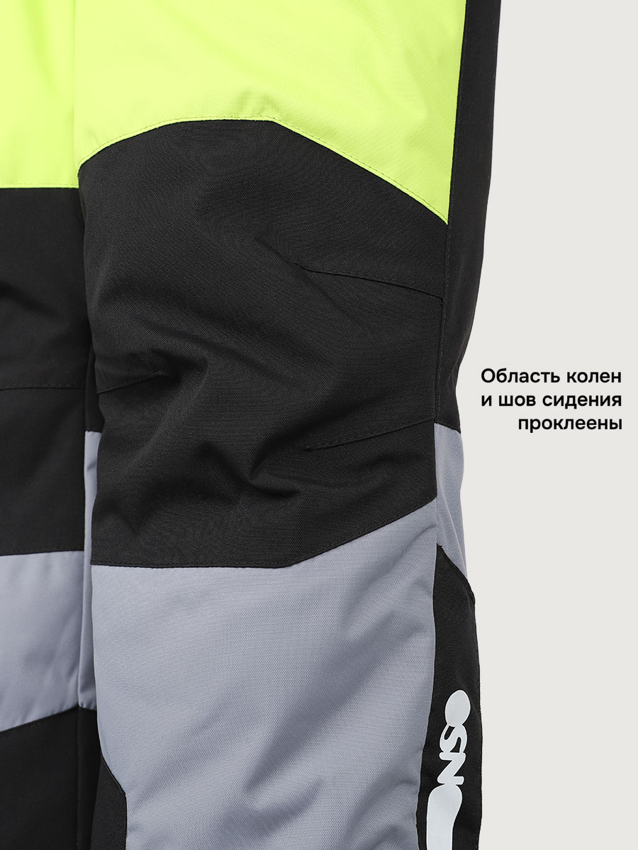 Комбинезон NIKASTYLE 8з4925 салат/сталь - фото 17