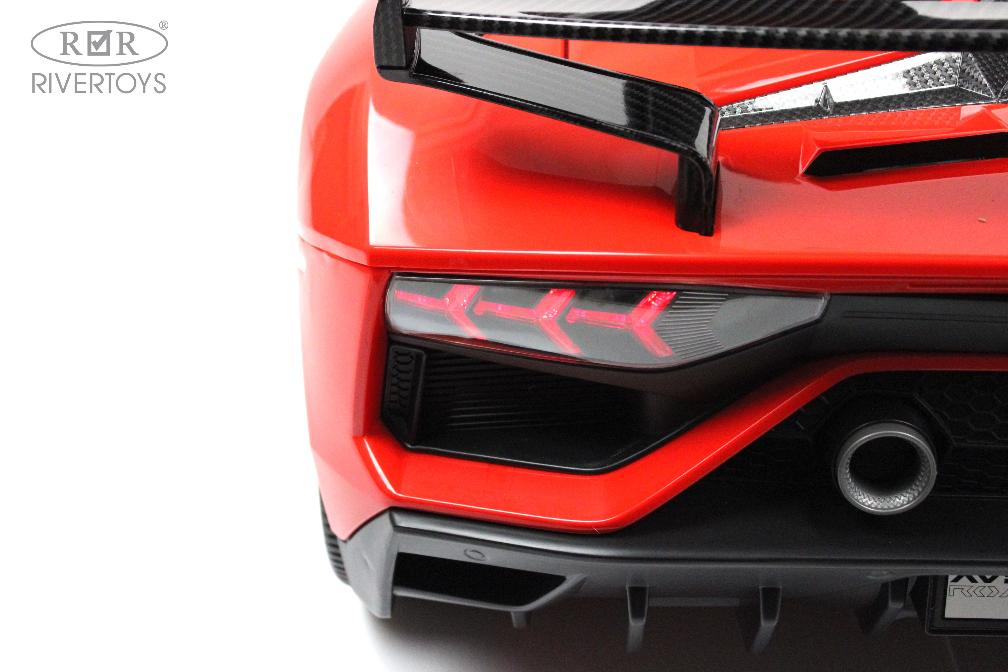 Электромобиль RIVERTOYS A111MP-RED С пультом ДУ - фото 7