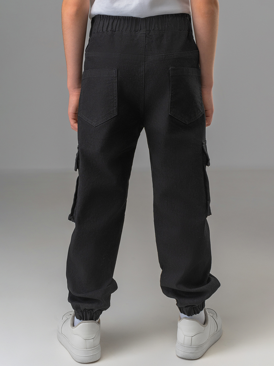 Джинсы HappyFox HF00801черный - фото 3