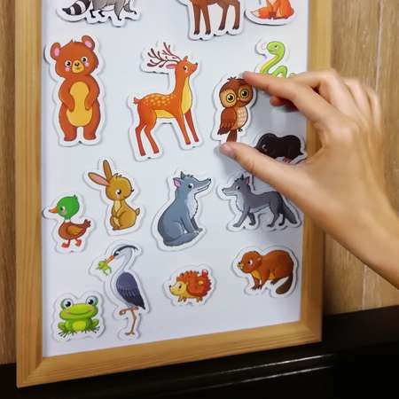 Игры на магнитах Дрофа-Медиа Лесные животные 4232