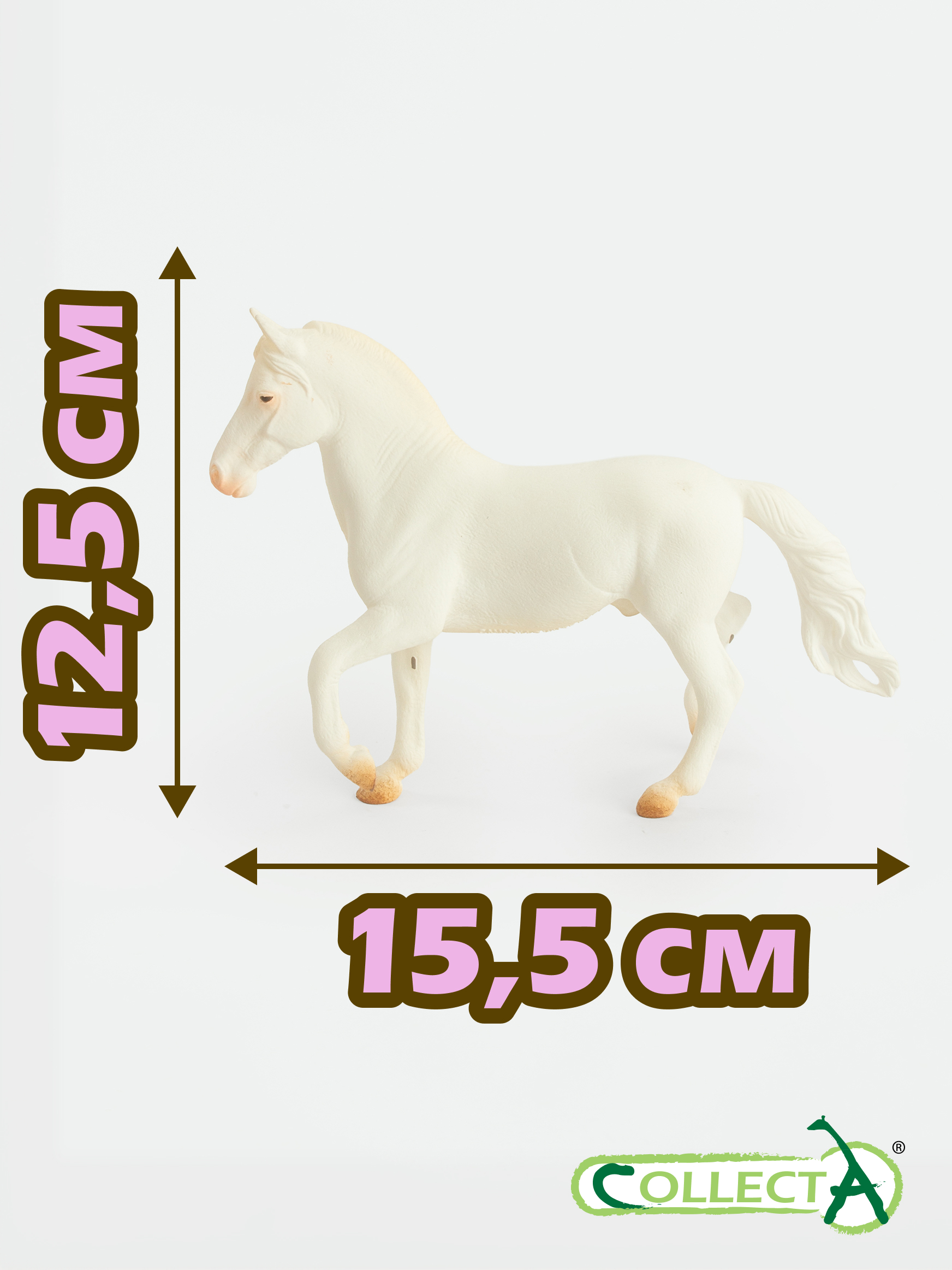 Фигурка Collecta белый конь Камарильо - фото 2