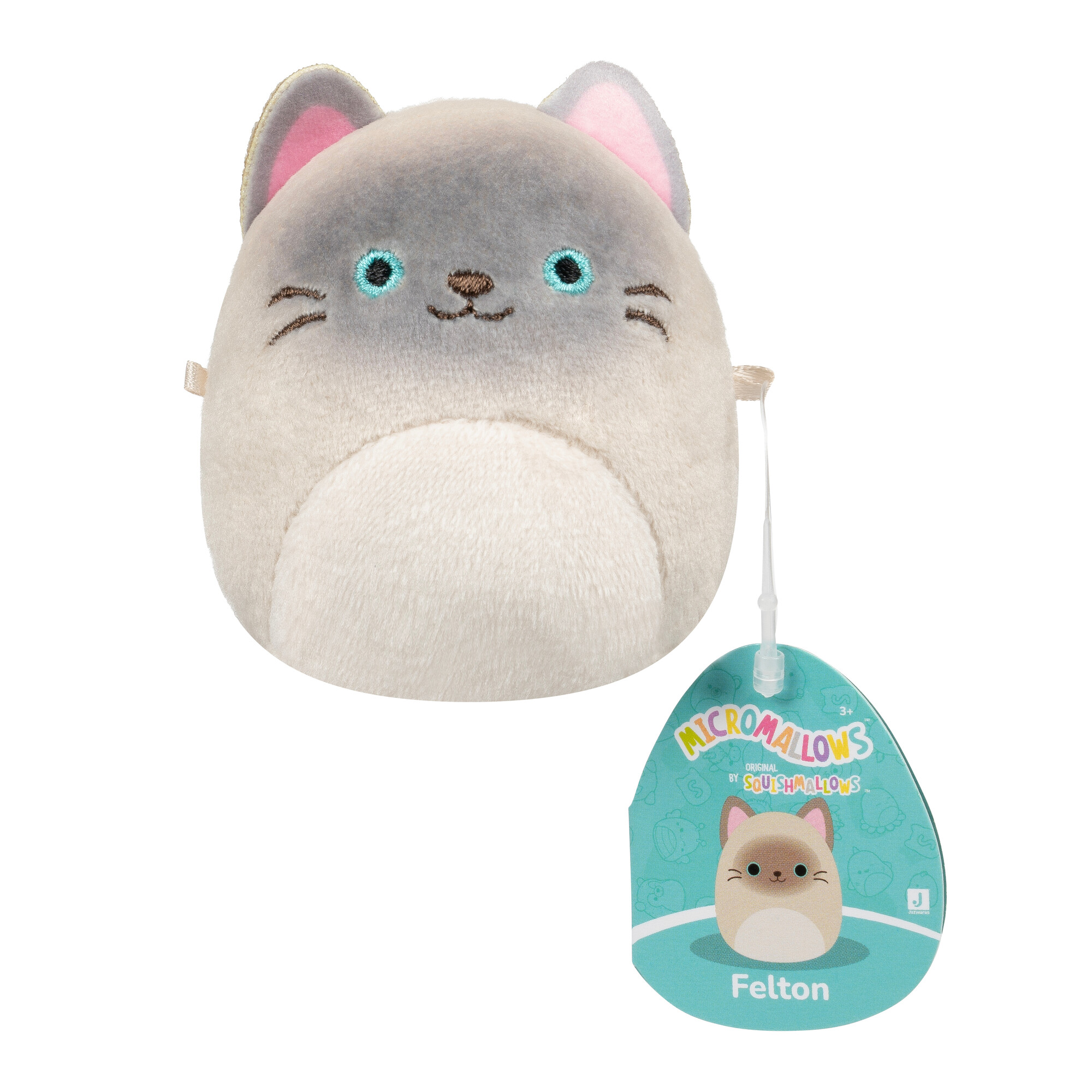 Мягкая игрушка Squishmallows собачка Модный плюш 6.35 см в ассортименте - фото 22