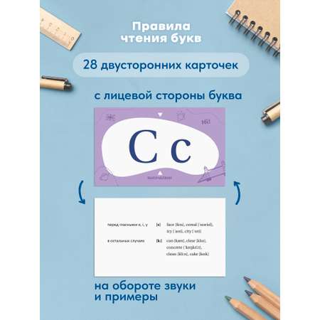 Карточки Выручалкин Звуки английского языка