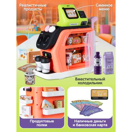 Игровой набор AMORE BELLO прилавок, касса, продукты
