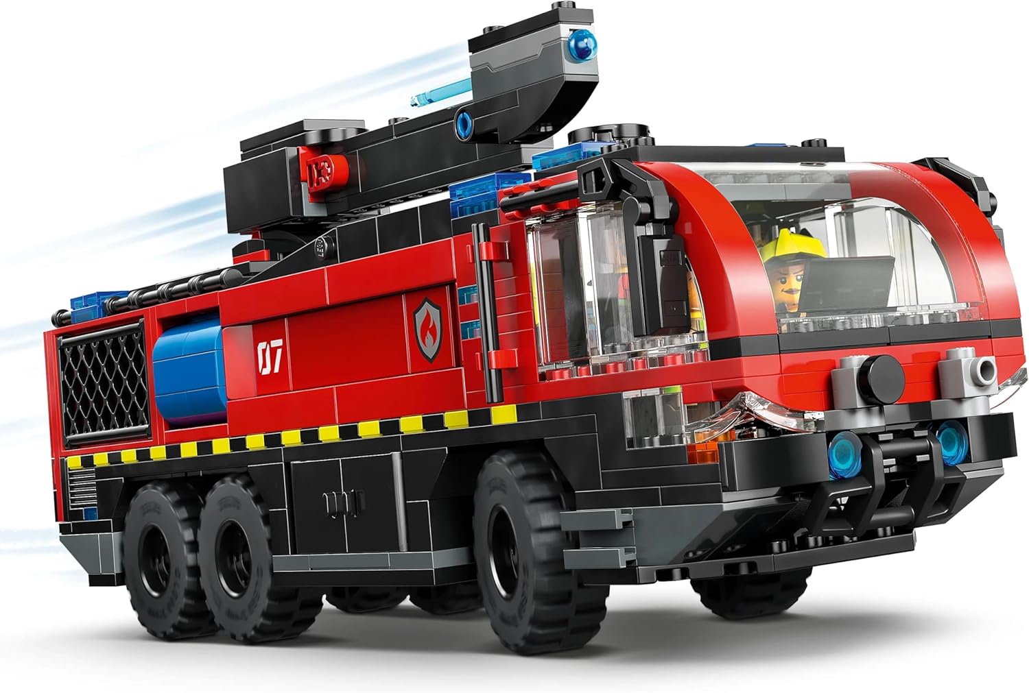 Конструктор LEGO City Пожарная машина для аэропорта 491 дет. - фото 4