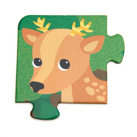 Пазл Baby Toys Животные леса 24элемента 04689