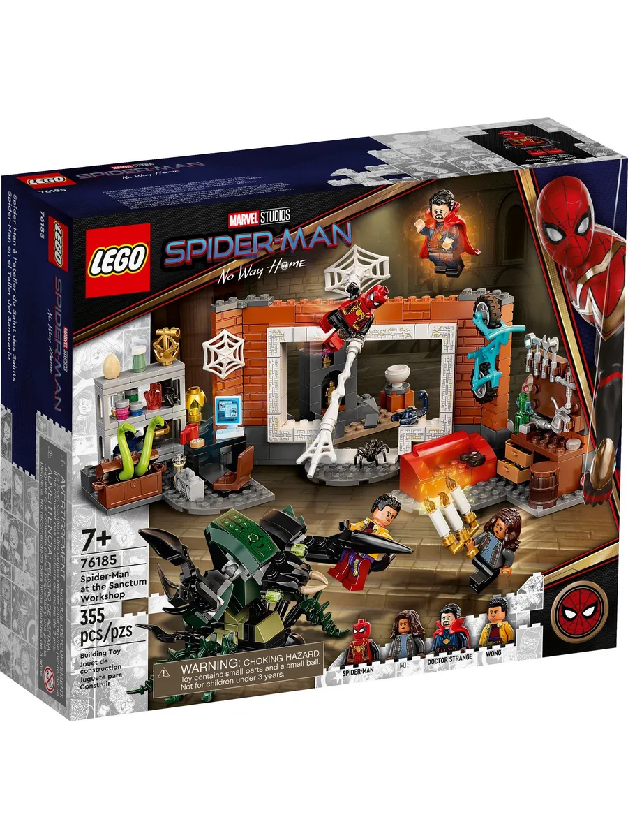 Конструктор LEGO Marvel Super Heroes Человек-Паук в мастерской 355 дет. - фото 2