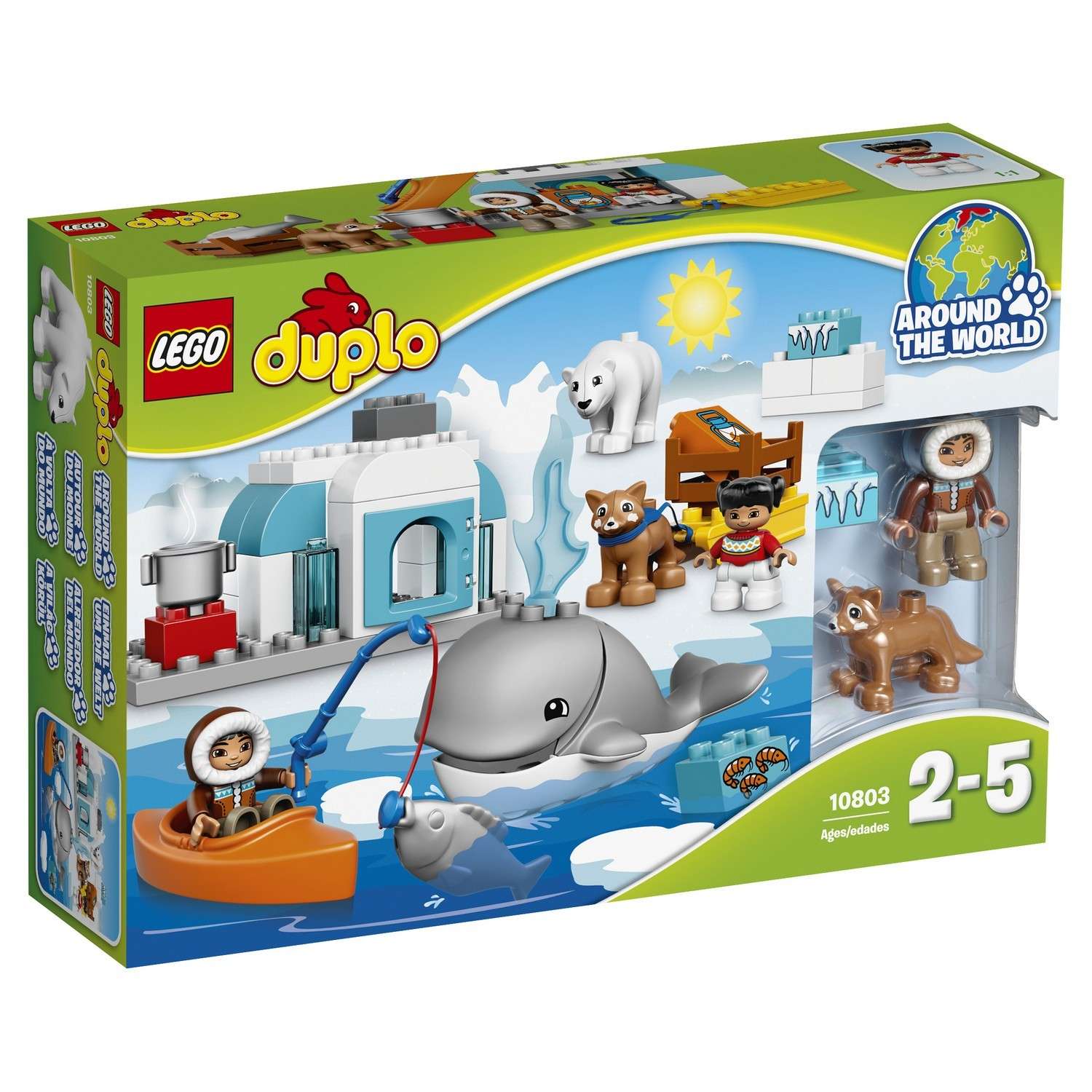 Конструктор LEGO DUPLO Вокруг света: Арктика блочный - фото 2