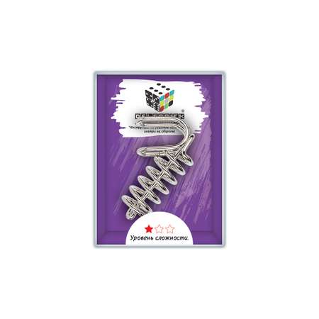 Головоломка DELFBRICK металлическая Пружинка 2 элемента DLM-07