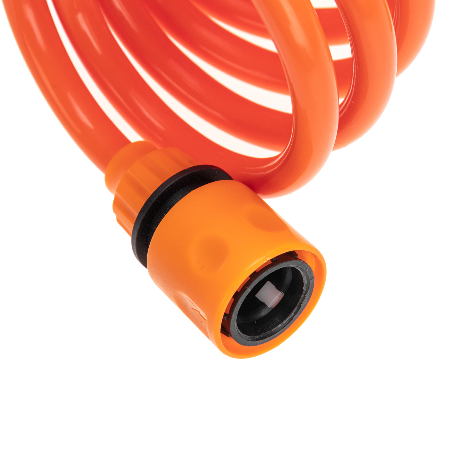 Шланг спиральный, 15м х 8мм, пистолет-распылитель, 2 коннектора, адаптер - фото 11