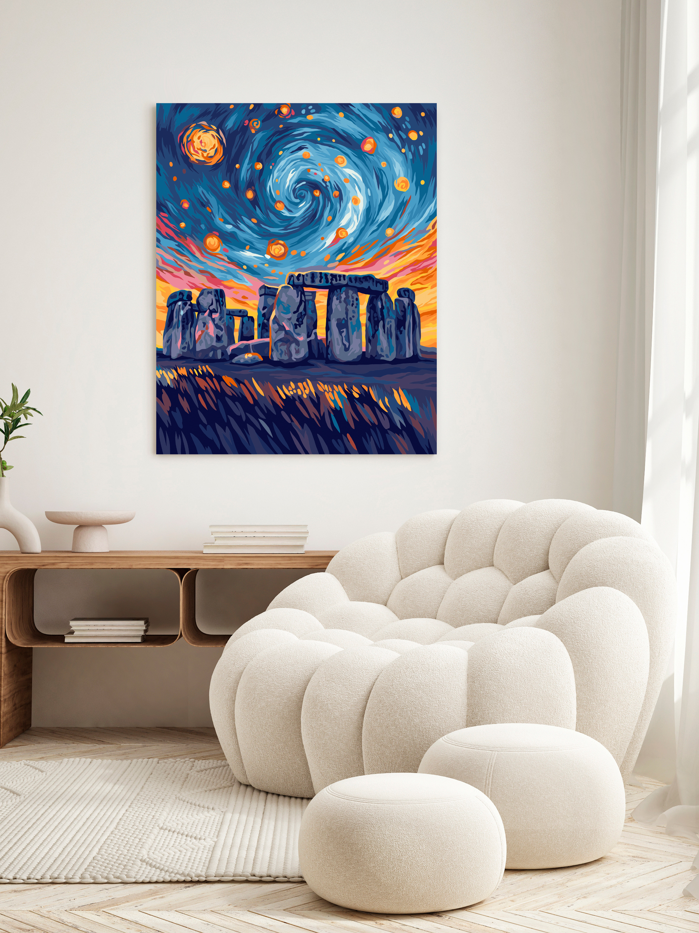 Картина по номерам Это просто шедевр Волшебный Стоунхендж в ассортименте - фото 3