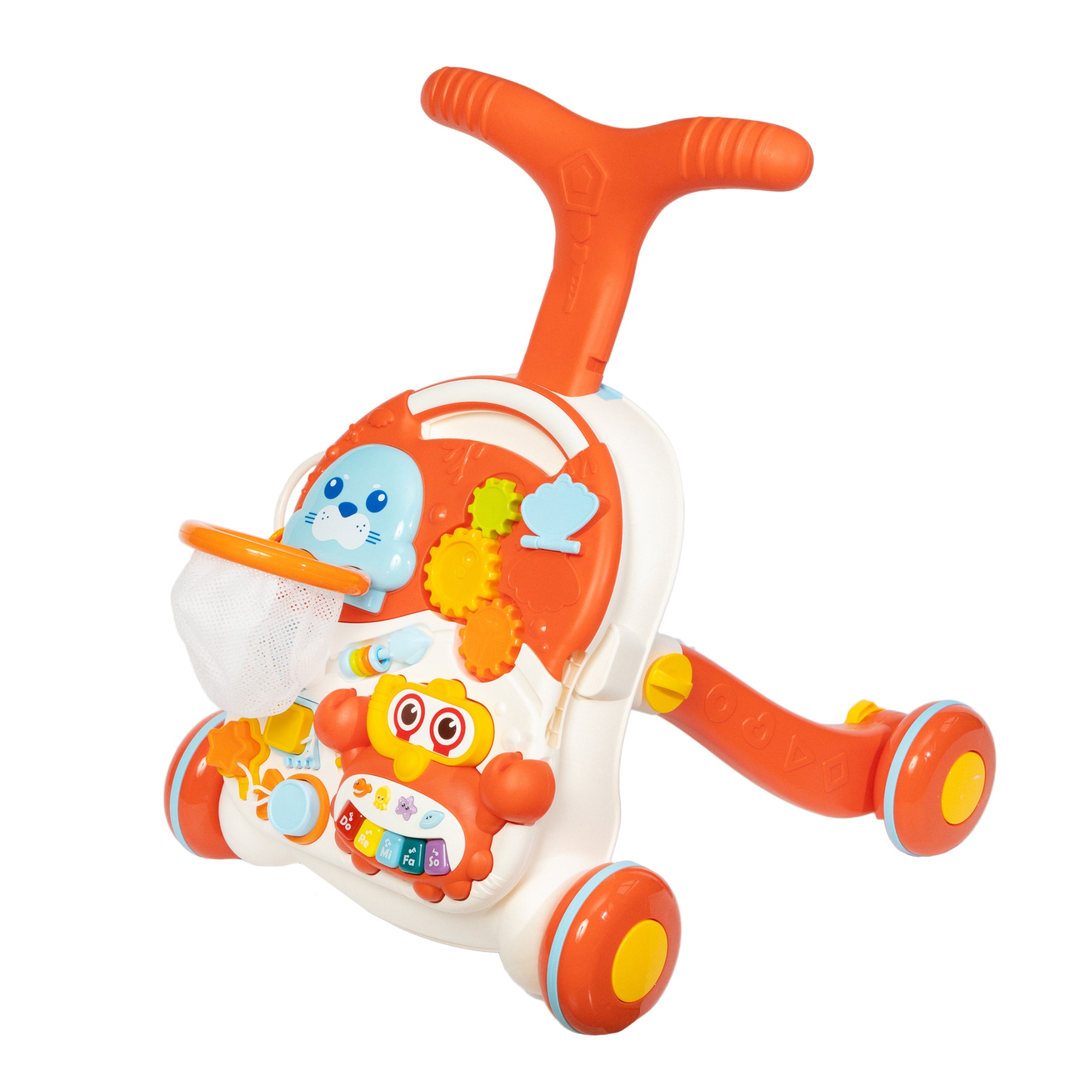 Развивающие ходунки Solmax со звуком 2 в 1 и игровой столик SM06747 - фото 2